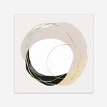 Shop Ring of Gold II (Square) Art Print a painted abstract themed wall art print from The Print Emporium wall artwork collection - Buy Australian made fine art painting style poster and framed prints for the home and your interior decor room, TPE-PC-PI430-AP