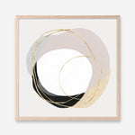 Shop Ring of Gold II (Square) Art Print a painted abstract themed wall art print from The Print Emporium wall artwork collection - Buy Australian made fine art painting style poster and framed prints for the home and your interior decor room, TPE-PC-PI430-AP