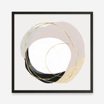 Shop Ring of Gold II (Square) Art Print a painted abstract themed wall art print from The Print Emporium wall artwork collection - Buy Australian made fine art painting style poster and framed prints for the home and your interior decor room, TPE-PC-PI430-AP