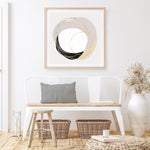 Shop Ring of Gold II (Square) Art Print a painted abstract themed wall art print from The Print Emporium wall artwork collection - Buy Australian made fine art painting style poster and framed prints for the home and your interior decor room, TPE-PC-PI430-AP