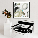 Shop Rings And Lines I (Square) Art Print a painted abstract themed wall art print from The Print Emporium wall artwork collection - Buy Australian made fine art painting style poster and framed prints for the home and your interior decor room, TPE-PC-PG627-AP