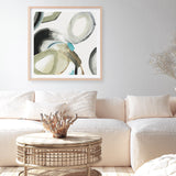 Shop Rings And Lines I (Square) Art Print a painted abstract themed wall art print from The Print Emporium wall artwork collection - Buy Australian made fine art painting style poster and framed prints for the home and your interior decor room, TPE-PC-PG627-AP