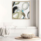 Shop Rings And Lines I (Square) Canvas Print a painted abstract themed framed canvas wall art print from The Print Emporium artwork collection - Buy Australian made fine art painting style stretched canvas prints for the home and your interior decor space, TPE-PC-PG627-CA-40X40-NF