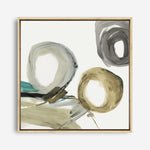 Shop Rings And Lines II (Square) Canvas Print a painted abstract themed framed canvas wall art print from The Print Emporium artwork collection - Buy Australian made fine art painting style stretched canvas prints for the home and your interior decor space, TPE-PC-PG628-CA-40X40-NF