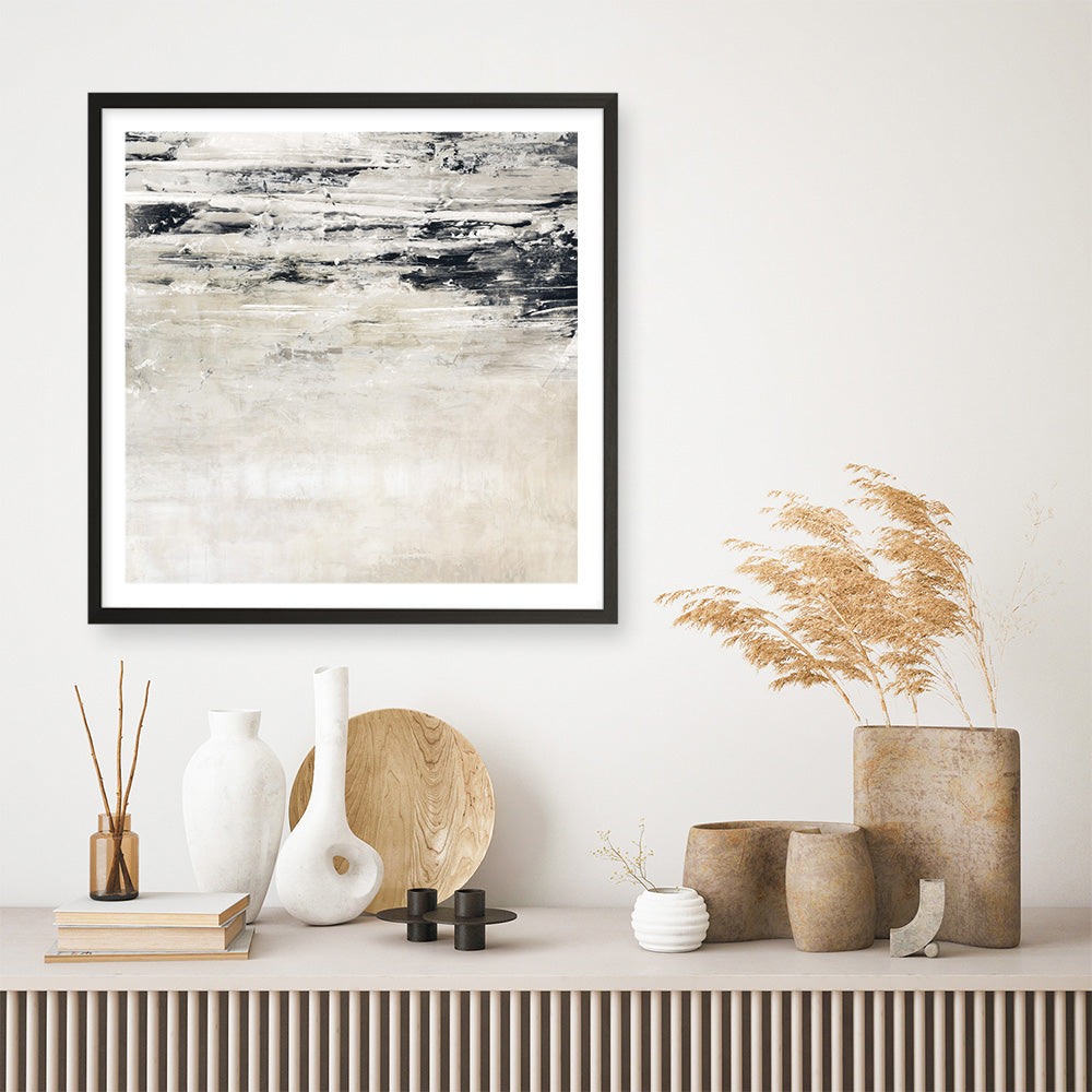 Shop Rising Wave I (Square) Art Print a painted abstract themed wall art print from The Print Emporium wall artwork collection - Buy Australian made fine art painting style poster and framed prints for the home and your interior decor room, TPE-PC-EZ909-AP