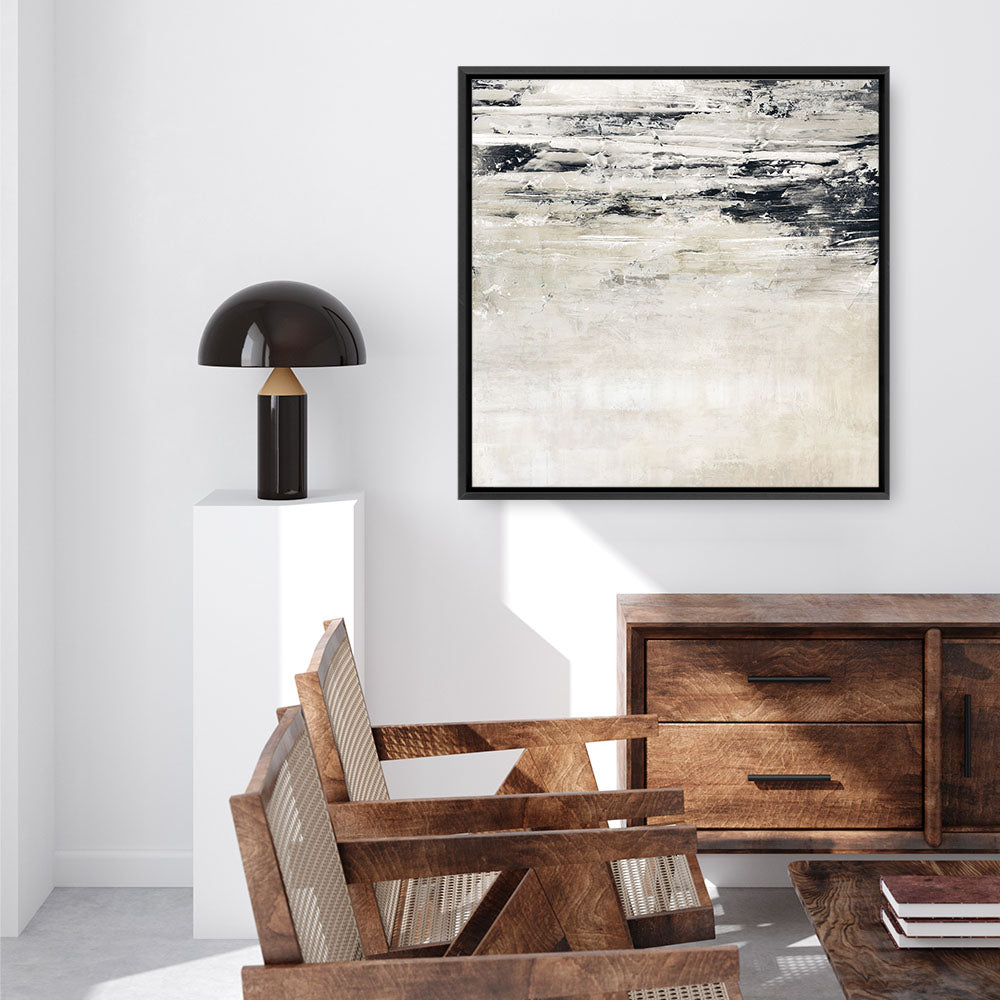 Shop Rising Wave I (Square) Canvas Print a painted abstract themed framed canvas wall art print from The Print Emporium artwork collection - Buy Australian made fine art painting style stretched canvas prints for the home and your interior decor space, TPE-PC-EZ909-CA-40X40-NF