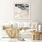 Shop Rising Wave II (Square) Art Print a painted abstract themed wall art print from The Print Emporium wall artwork collection - Buy Australian made fine art painting style poster and framed prints for the home and your interior decor room, TPE-PC-EZ910-AP