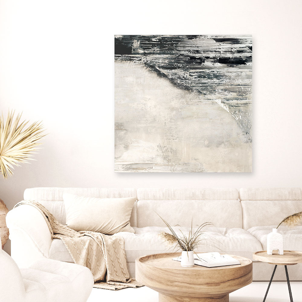 Shop Rising Wave II (Square) Canvas Print a painted abstract themed framed canvas wall art print from The Print Emporium artwork collection - Buy Australian made fine art painting style stretched canvas prints for the home and your interior decor space, TPE-PC-EZ910-CA-40X40-NF