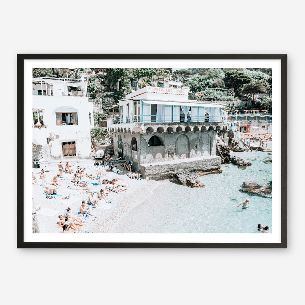 Shop Ristorante Ciro I Photo Art Print a coastal themed photography wall art print from The Print Emporium wall artwork collection - Buy Australian made fine art poster and framed prints for the home and your interior decor, TPE-752-AP