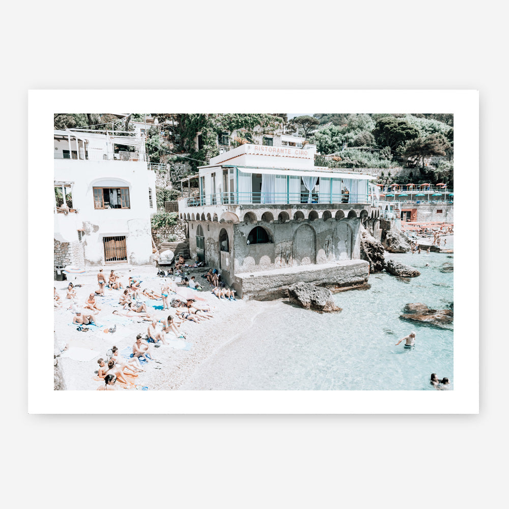Shop Ristorante Ciro I Photo Art Print a coastal themed photography wall art print from The Print Emporium wall artwork collection - Buy Australian made fine art poster and framed prints for the home and your interior decor, TPE-752-AP