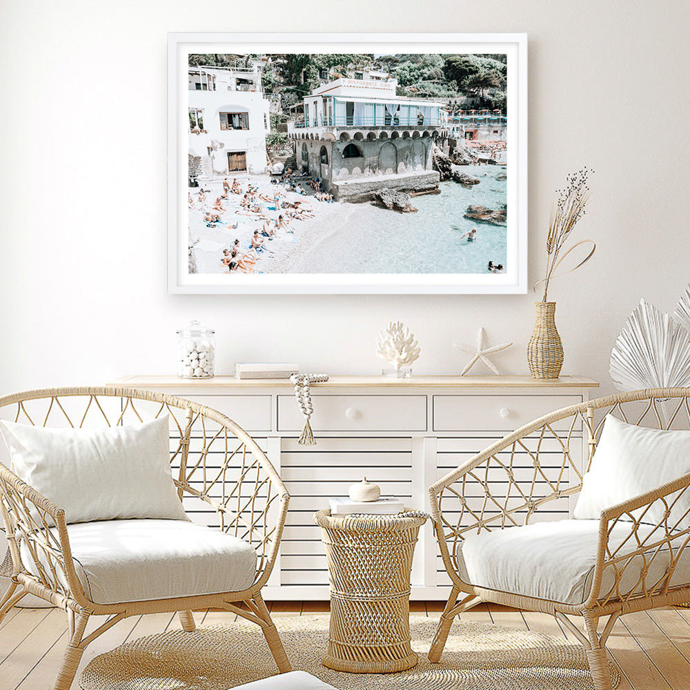 Shop Ristorante Ciro I Photo Art Print a coastal themed photography wall art print from The Print Emporium wall artwork collection - Buy Australian made fine art poster and framed prints for the home and your interior decor, TPE-752-AP