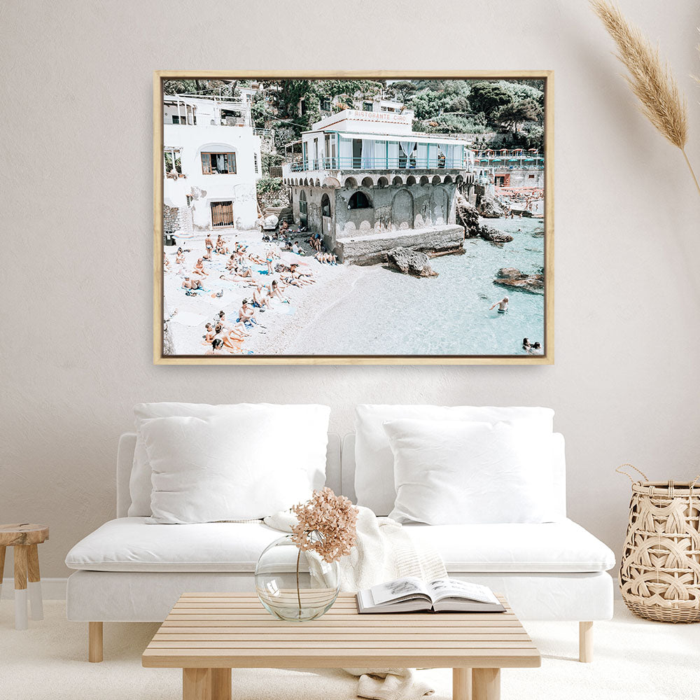 Shop Ristorante Ciro I Photo Canvas Print a coastal themed photography framed stretched canvas print from The Print Emporium wall artwork collection - Buy Australian made prints for the home and your interior decor space, TPE-752-CA-35X46-NF