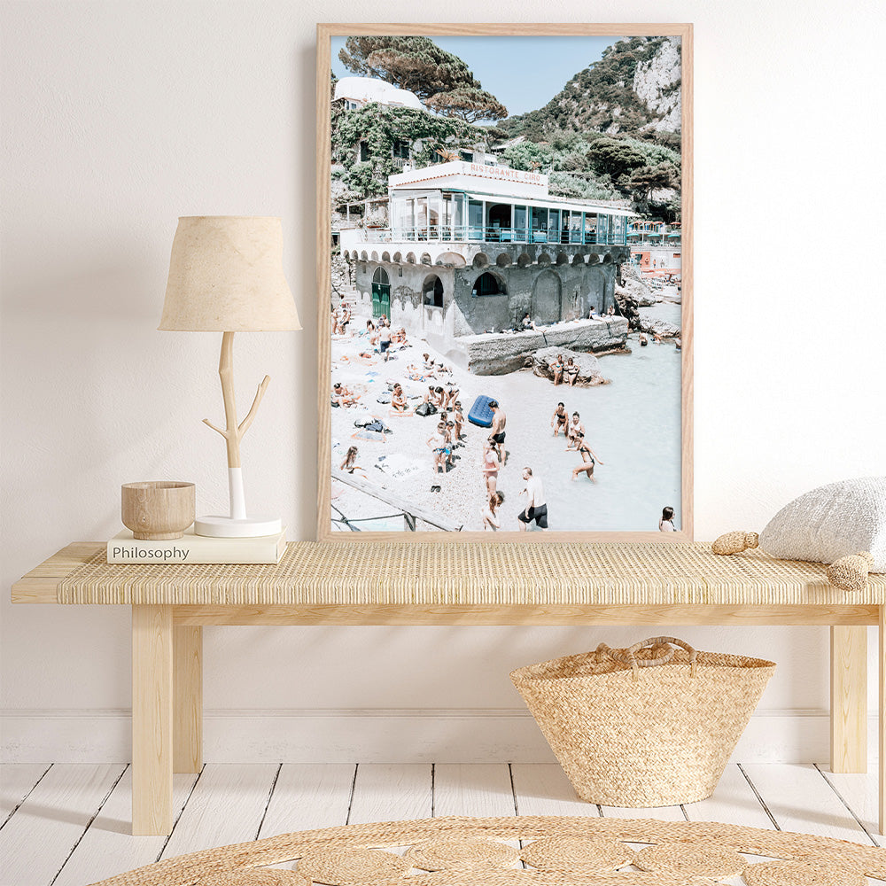 Shop Ristorante Ciro II Photo Art Print a coastal themed photography wall art print from The Print Emporium wall artwork collection - Buy Australian made fine art poster and framed prints for the home and your interior decor, TPE-975-AP
