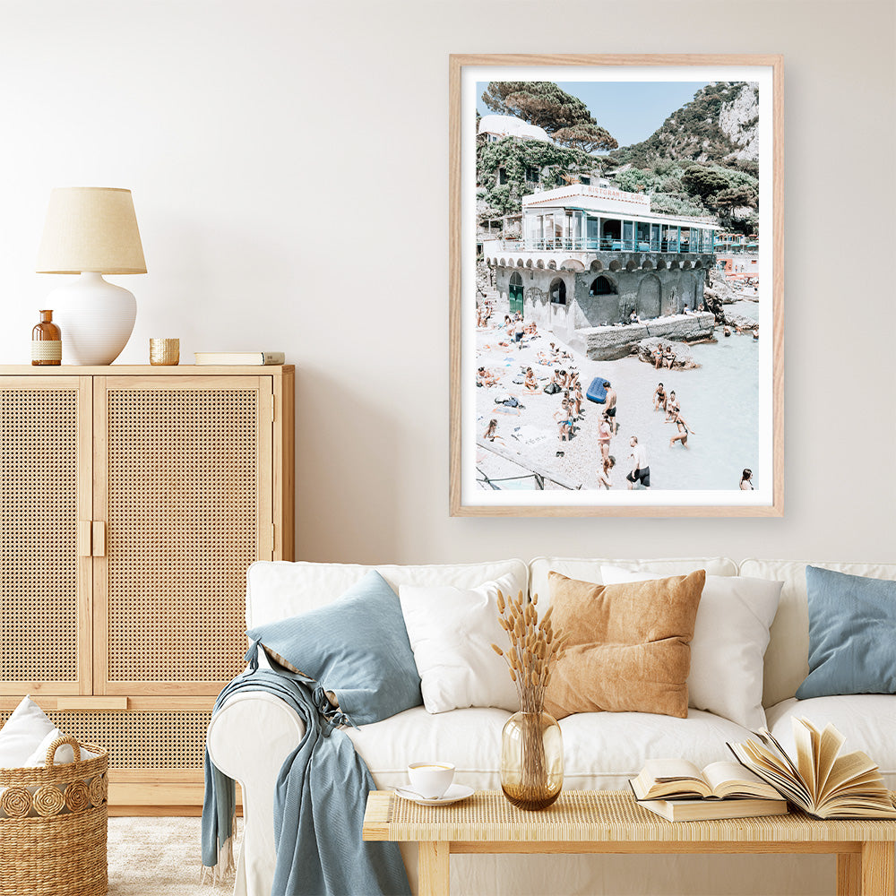 Shop Ristorante Ciro II Photo Art Print a coastal themed photography wall art print from The Print Emporium wall artwork collection - Buy Australian made fine art poster and framed prints for the home and your interior decor, TPE-975-AP