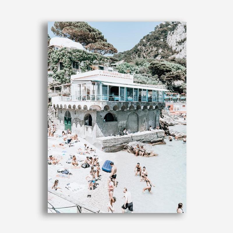 Shop Ristorante Ciro II Photo Canvas Print a coastal themed photography framed stretched canvas print from The Print Emporium wall artwork collection - Buy Australian made prints for the home and your interior decor space, TPE-975-CA-35X46-NF