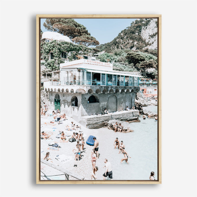 Shop Ristorante Ciro II Photo Canvas Print a coastal themed photography framed stretched canvas print from The Print Emporium wall artwork collection - Buy Australian made prints for the home and your interior decor space, TPE-975-CA-35X46-NF