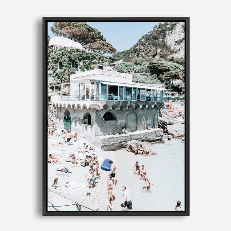 Shop Ristorante Ciro II Photo Canvas Print a coastal themed photography framed stretched canvas print from The Print Emporium wall artwork collection - Buy Australian made prints for the home and your interior decor space, TPE-975-CA-35X46-NF