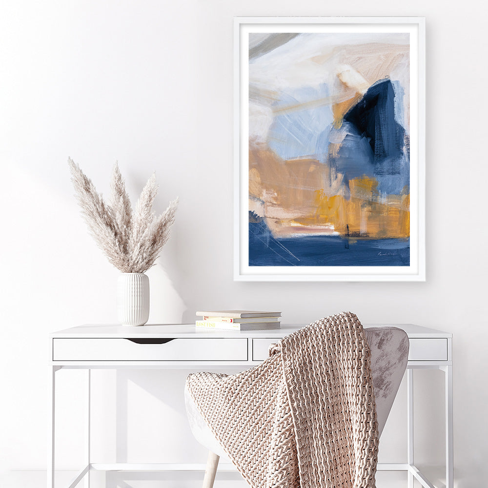 Shop Riverbank Art Print a painted abstract themed wall art print from The Print Emporium wall artwork collection - Buy Australian made fine art painting style poster and framed prints for the home and your interior decor room, TPE-WA-74473-AP