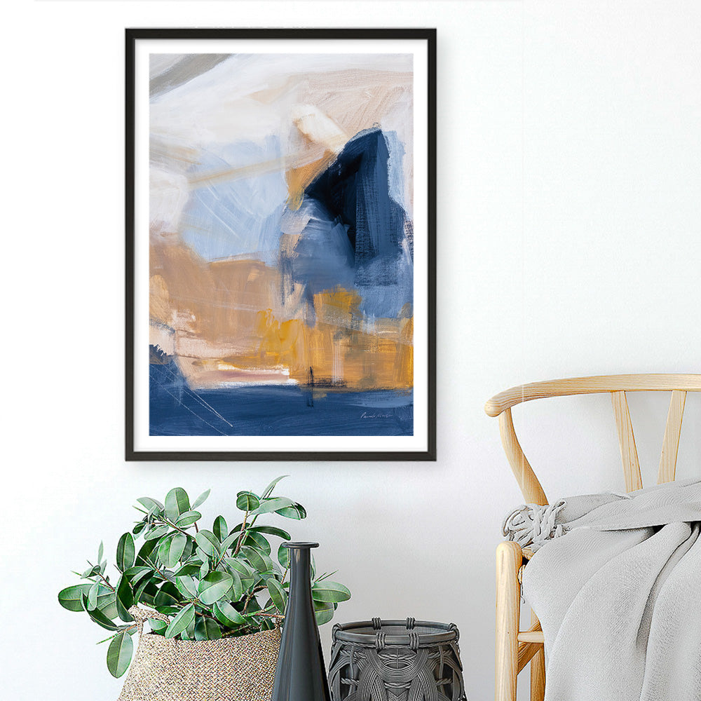 Shop Riverbank Art Print a painted abstract themed wall art print from The Print Emporium wall artwork collection - Buy Australian made fine art painting style poster and framed prints for the home and your interior decor room, TPE-WA-74473-AP