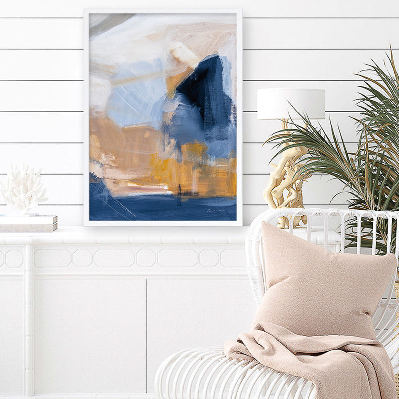 Shop Riverbank Art Print a painted abstract themed wall art print from The Print Emporium wall artwork collection - Buy Australian made fine art painting style poster and framed prints for the home and your interior decor room, TPE-WA-74473-AP