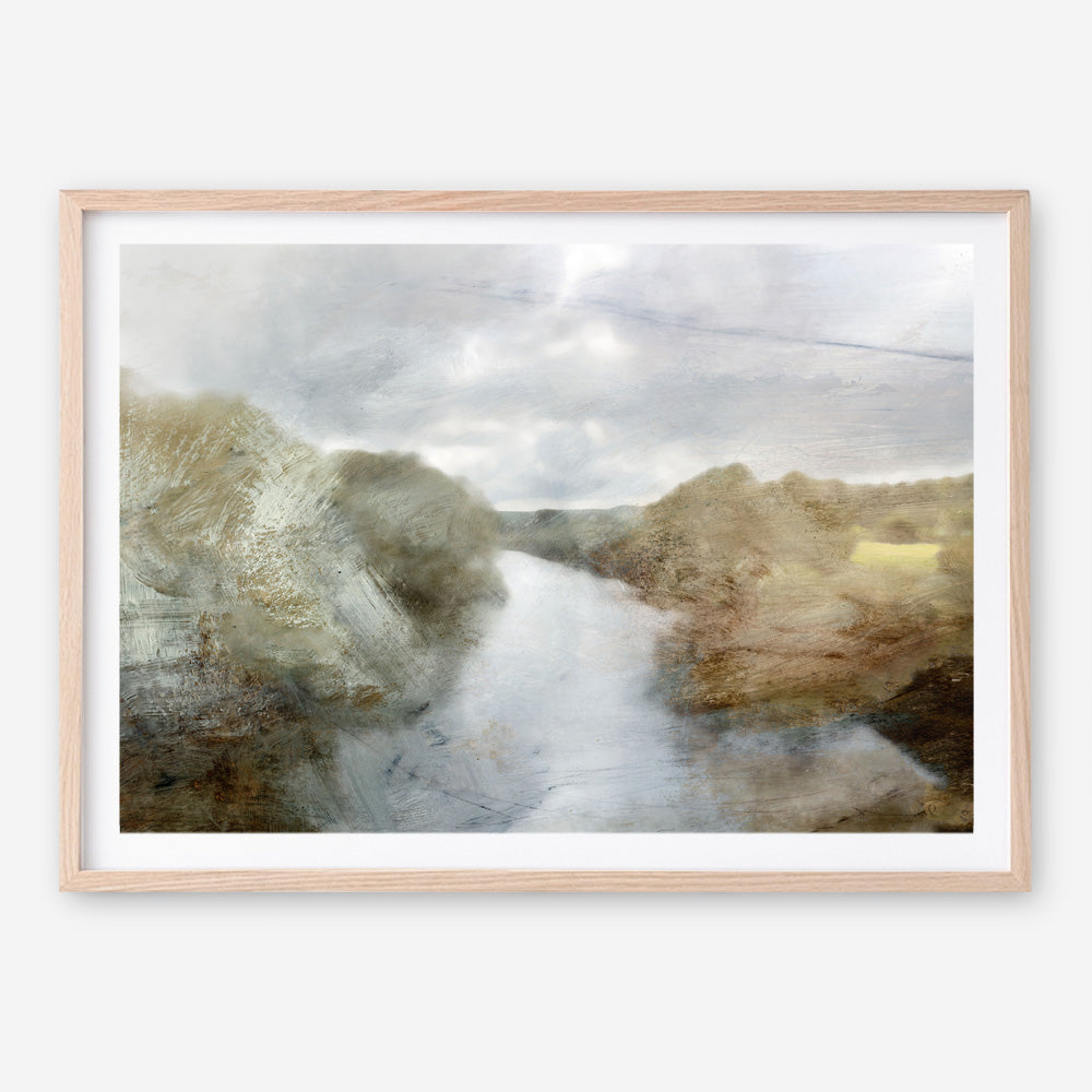 Shop Riverside Art Print a painted abstract themed wall art print from The Print Emporium wall artwork collection - Buy Australian made fine art painting style poster and framed prints for the home and your interior decor room, TPE-DH-138-AP