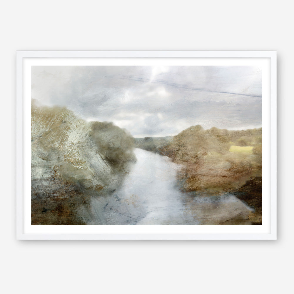 Shop Riverside Art Print a painted abstract themed wall art print from The Print Emporium wall artwork collection - Buy Australian made fine art painting style poster and framed prints for the home and your interior decor room, TPE-DH-138-AP
