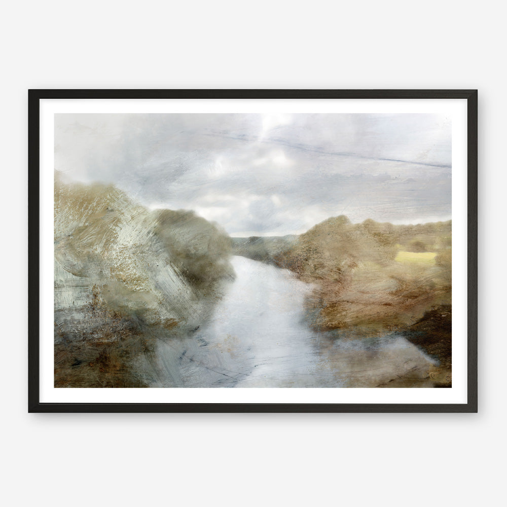 Shop Riverside Art Print a painted abstract themed wall art print from The Print Emporium wall artwork collection - Buy Australian made fine art painting style poster and framed prints for the home and your interior decor room, TPE-DH-138-AP