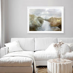 Shop Riverside Art Print a painted abstract themed wall art print from The Print Emporium wall artwork collection - Buy Australian made fine art painting style poster and framed prints for the home and your interior decor room, TPE-DH-138-AP