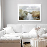 Shop Riverside Art Print a painted abstract themed wall art print from The Print Emporium wall artwork collection - Buy Australian made fine art painting style poster and framed prints for the home and your interior decor room, TPE-DH-138-AP