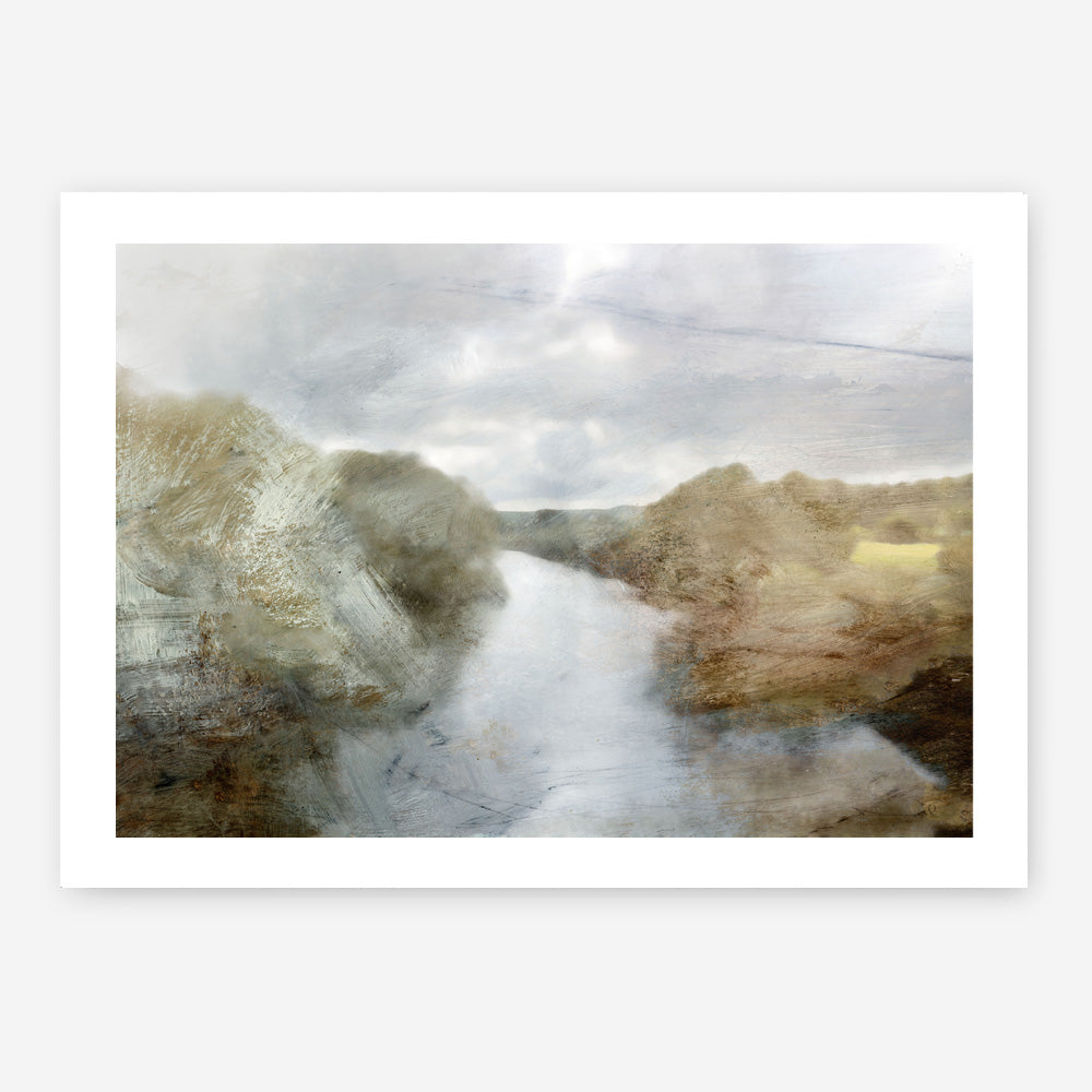 Shop Riverside Art Print a painted abstract themed wall art print from The Print Emporium wall artwork collection - Buy Australian made fine art painting style poster and framed prints for the home and your interior decor room, TPE-DH-138-AP