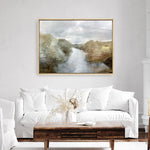 Shop Riverside Canvas Print a painted abstract themed framed canvas wall art print from The Print Emporium artwork collection - Buy Australian made fine art painting style stretched canvas prints for the home and your interior decor space, TPE-DH-138-CA-35X46-NF