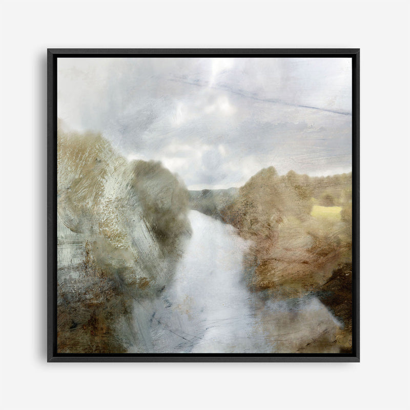 Shop Riverside (Square) Canvas Print a painted abstract themed framed canvas wall art print from The Print Emporium artwork collection - Buy Australian made fine art painting style stretched canvas prints for the home and your interior decor space, TPE-DH-222-CA-40X40-NF
