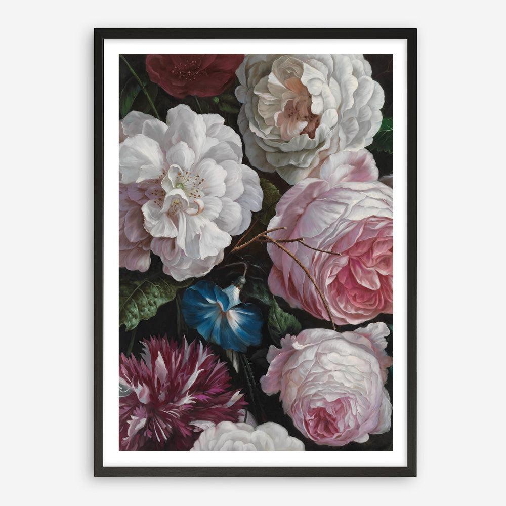 Shop Romantic Floral Art Print a floral themed painted wall art print from The Print Emporium wall artwork collection - Buy Australian made fine art painting style poster and framed prints for the home and your interior decor room, TPE-023-AP