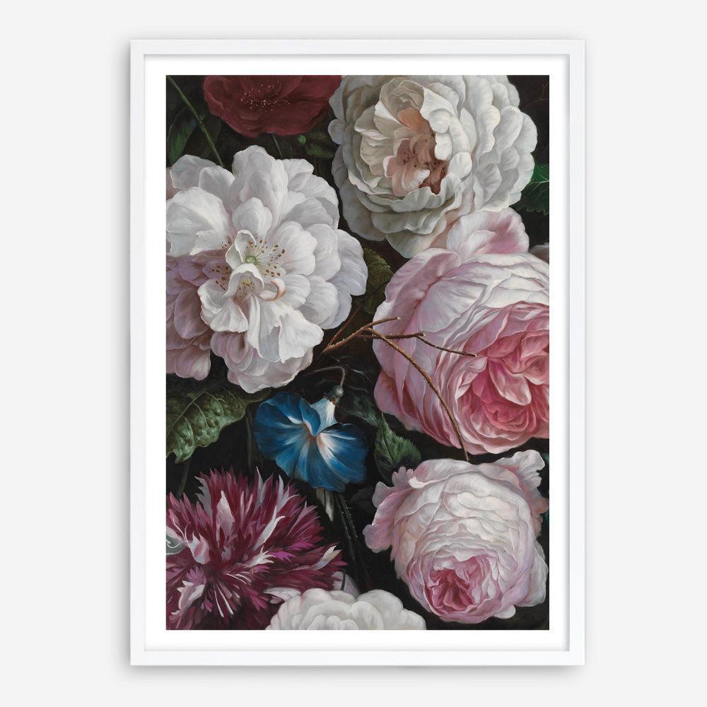 Shop Romantic Floral Art Print a floral themed painted wall art print from The Print Emporium wall artwork collection - Buy Australian made fine art painting style poster and framed prints for the home and your interior decor room, TPE-023-AP