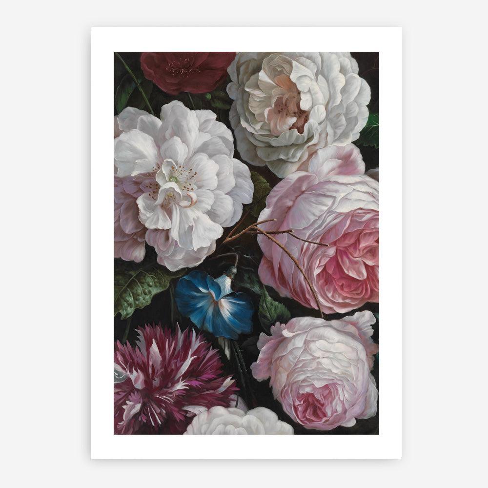 Shop Romantic Floral Art Print a floral themed painted wall art print from The Print Emporium wall artwork collection - Buy Australian made fine art painting style poster and framed prints for the home and your interior decor room, TPE-023-AP