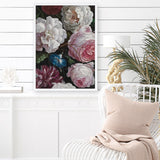 Shop Romantic Floral Art Print a floral themed painted wall art print from The Print Emporium wall artwork collection - Buy Australian made fine art painting style poster and framed prints for the home and your interior decor room, TPE-023-AP