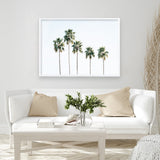 Shop Row Of Palms Photo Art Print a coastal themed photography wall art print from The Print Emporium wall artwork collection - Buy Australian made fine art poster and framed prints for the home and your interior decor, TPE-1248-AP