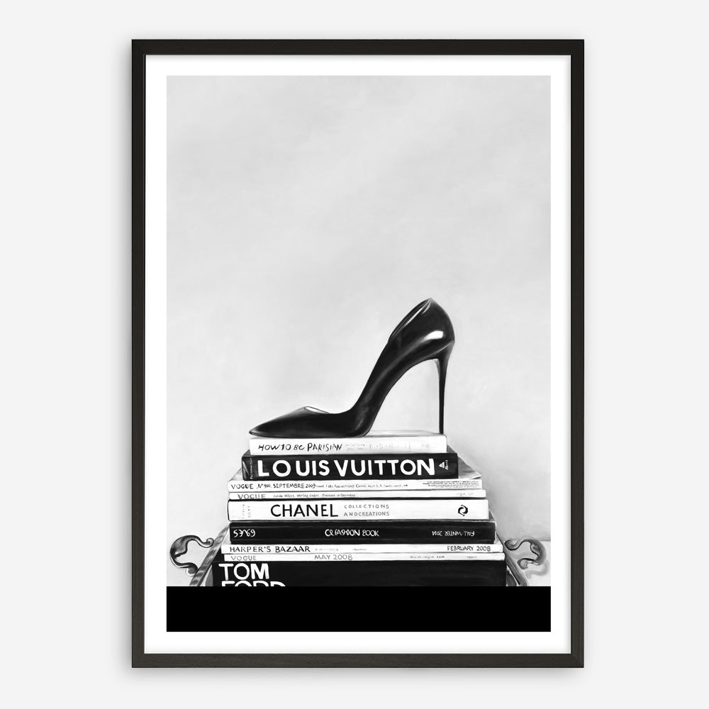 Shop Runway Reads Art Print a Hamptons style themed painted wall art print from The Print Emporium wall artwork collection - Buy Australian made fine art painting style poster and framed prints for the home and your interior decor room, TPE-282-AP