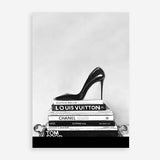 Shop Runway Reads Art Print a Hamptons style themed painted wall art print from The Print Emporium wall artwork collection - Buy Australian made fine art painting style poster and framed prints for the home and your interior decor room, TPE-282-AP