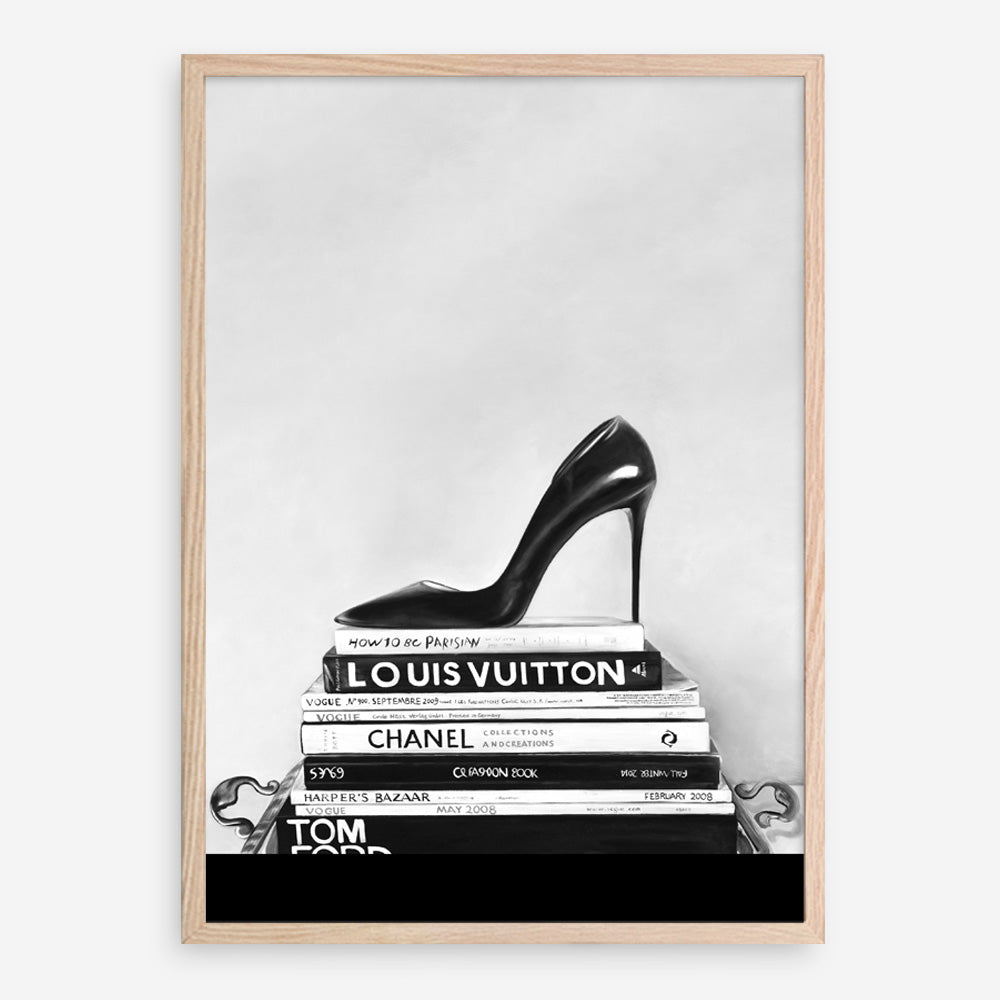 Shop Runway Reads Art Print a Hamptons style themed painted wall art print from The Print Emporium wall artwork collection - Buy Australian made fine art painting style poster and framed prints for the home and your interior decor room, TPE-282-AP