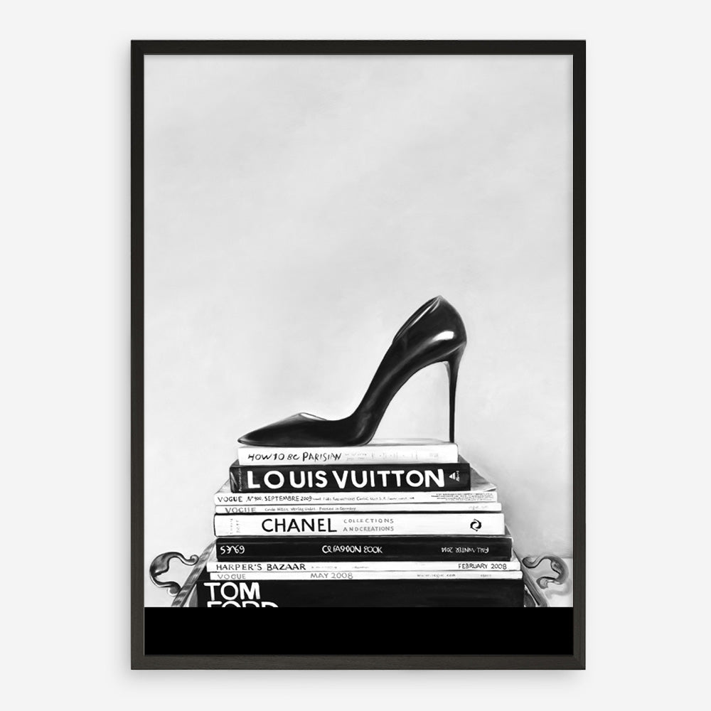 Shop Runway Reads Art Print a Hamptons style themed painted wall art print from The Print Emporium wall artwork collection - Buy Australian made fine art painting style poster and framed prints for the home and your interior decor room, TPE-282-AP