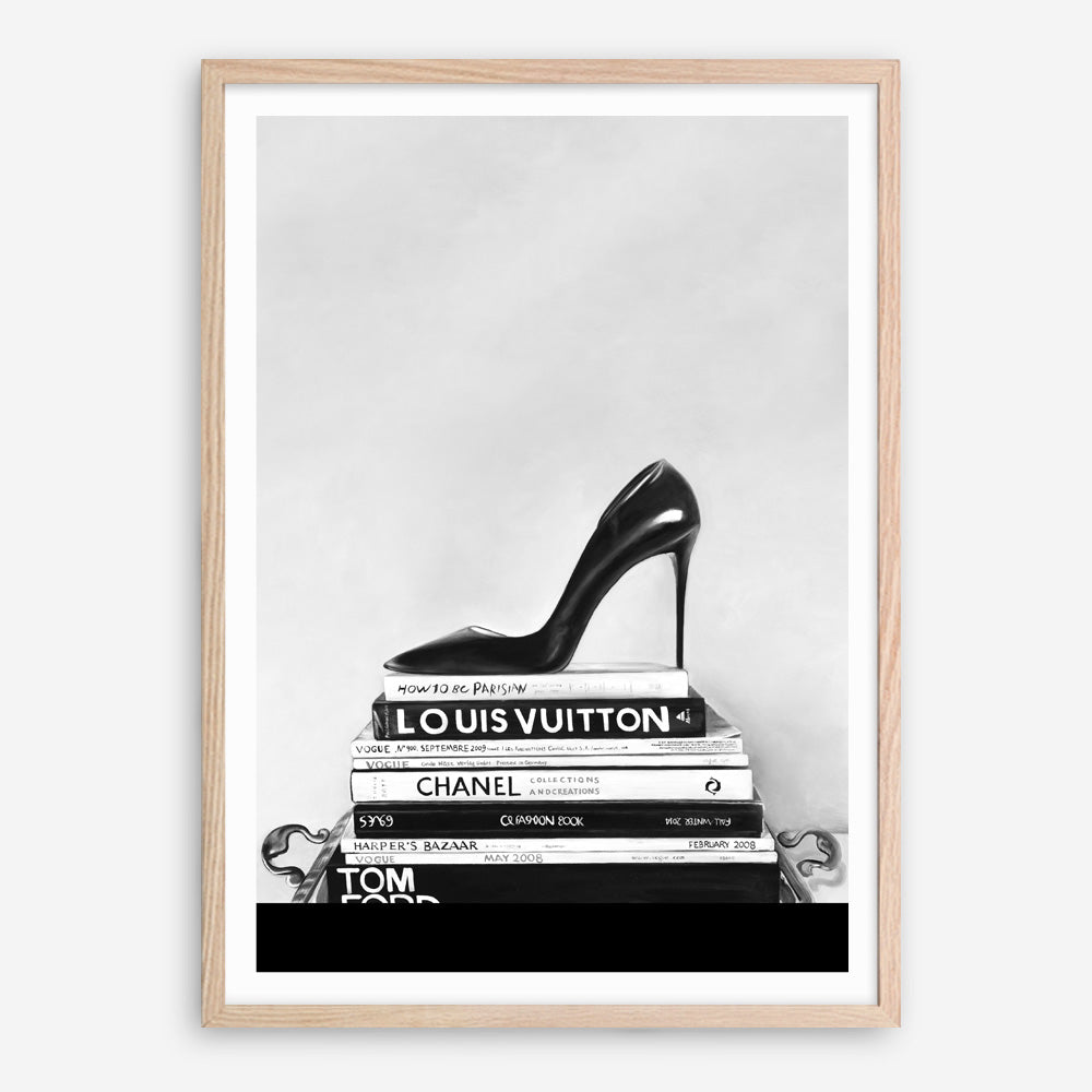 Shop Runway Reads Art Print a Hamptons style themed painted wall art print from The Print Emporium wall artwork collection - Buy Australian made fine art painting style poster and framed prints for the home and your interior decor room, TPE-282-AP