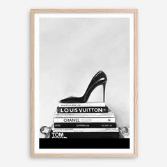 Shop Runway Reads Art Print a Hamptons style themed painted wall art print from The Print Emporium wall artwork collection - Buy Australian made fine art painting style poster and framed prints for the home and your interior decor room, TPE-282-AP