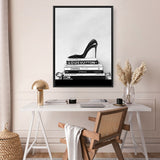 Shop Runway Reads Canvas Print a Hamptons style themed painted framed canvas wall art print from The Print Emporium artwork collection - Buy Australian made fine art painting style stretched canvas prints for the home and your interior decor space, TPE-282-CA-35X46-NF