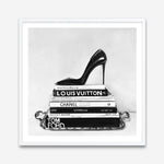 Shop Runway Reads (Square) Art Print a Hamptons style themed painted wall art print from The Print Emporium wall artwork collection - Buy Australian made fine art painting style poster and framed prints for the home and your interior decor room, TPE-193-AP