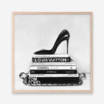Shop Runway Reads (Square) Art Print a Hamptons style themed painted wall art print from The Print Emporium wall artwork collection - Buy Australian made fine art painting style poster and framed prints for the home and your interior decor room, TPE-193-AP