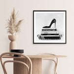 Shop Runway Reads (Square) Art Print a Hamptons style themed painted wall art print from The Print Emporium wall artwork collection - Buy Australian made fine art painting style poster and framed prints for the home and your interior decor room, TPE-193-AP