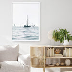 Shop Sailboats Art Print a coastal themed painted wall art print from The Print Emporium wall artwork collection - Buy Australian made fine art painting style poster and framed prints for the home and your interior decor room, TPE-756-AP