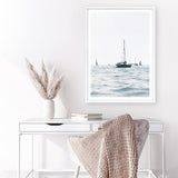 Shop Sailboats Art Print a coastal themed painted wall art print from The Print Emporium wall artwork collection - Buy Australian made fine art painting style poster and framed prints for the home and your interior decor room, TPE-756-AP