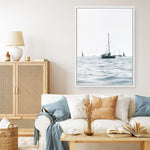 Shop Sailboats Canvas Print a coastal themed painted framed canvas wall art print from The Print Emporium artwork collection - Buy Australian made fine art painting style stretched canvas prints for the home and your interior decor space, TPE-756-CA-35X46-NF